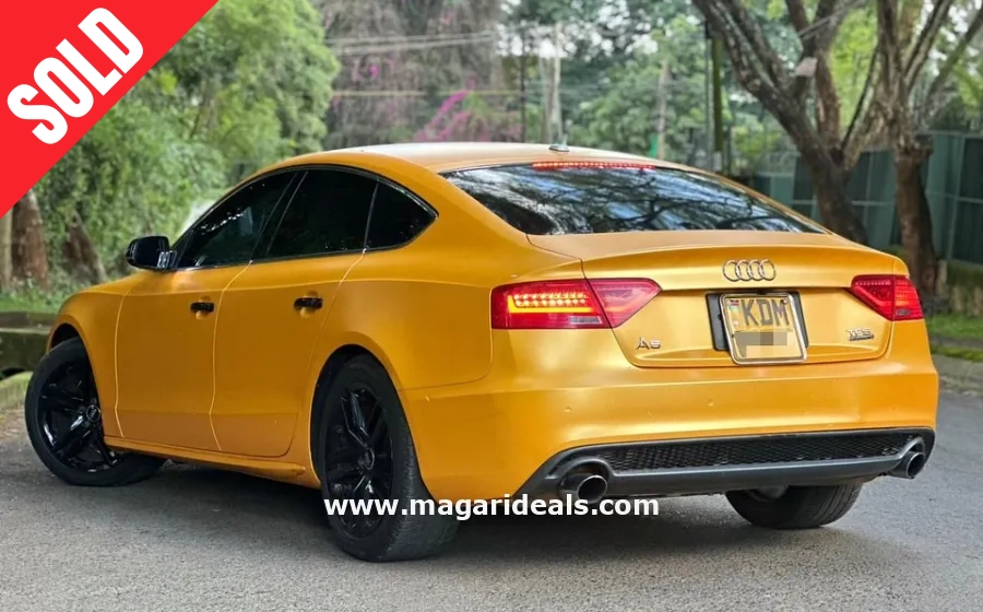 2016 AUDI A5 2.0T Quattro sline in Kenya for Sale | Magari Deals