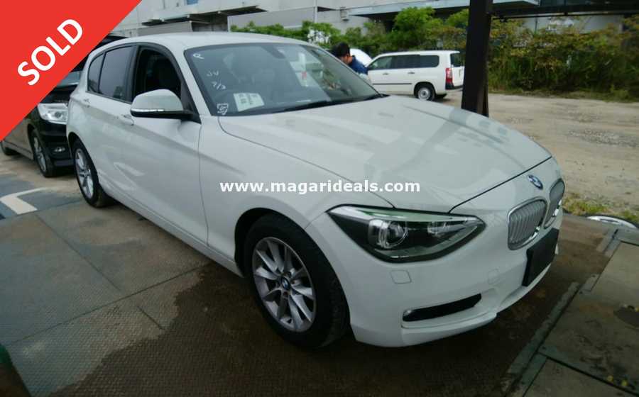 BMW 116i DBA-1A16 Model 2014 for Sale | Magari Deals