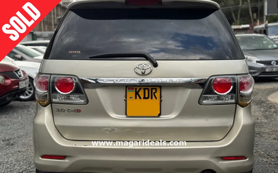 TOYOTA FORTUNER 3000CC DIESEL in Kenya for Sale | Magari Deals