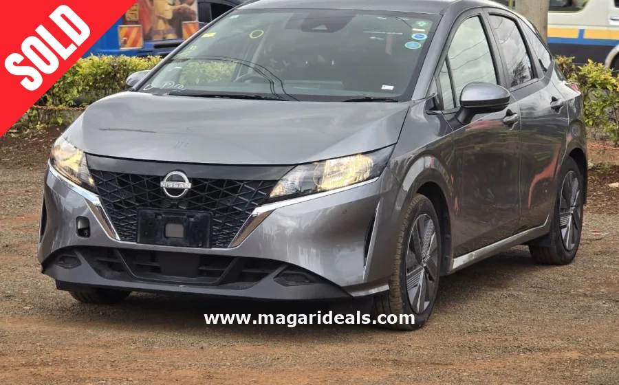 2022 NISSAN NOTE E-POWER in Kenya for Sale | Magari Deals