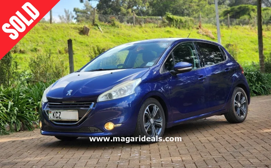 PEUGEOT 208 with MOONROOF  in Kenya for Sale | Magari Deals