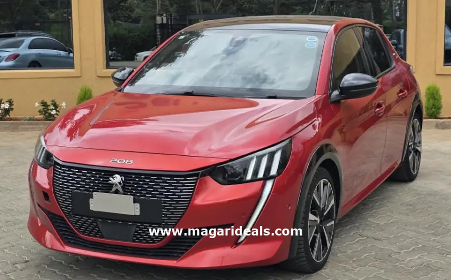 2020 Peugeot 208 GT Line – New Shape | Red & Black in Kenya for Sale | Magari Deals
