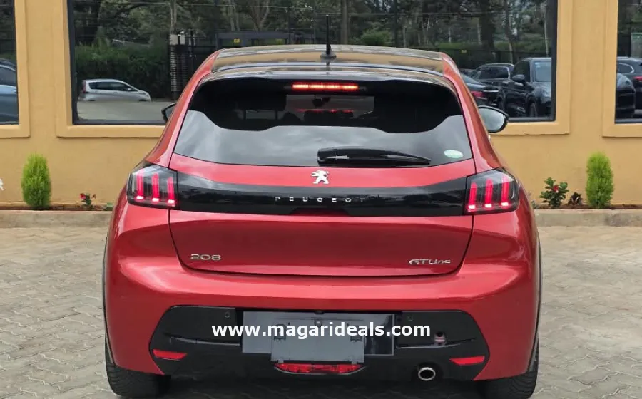 2020 Peugeot 208 GT Line – New Shape | Red & Black in Kenya for Sale | Magari Deals