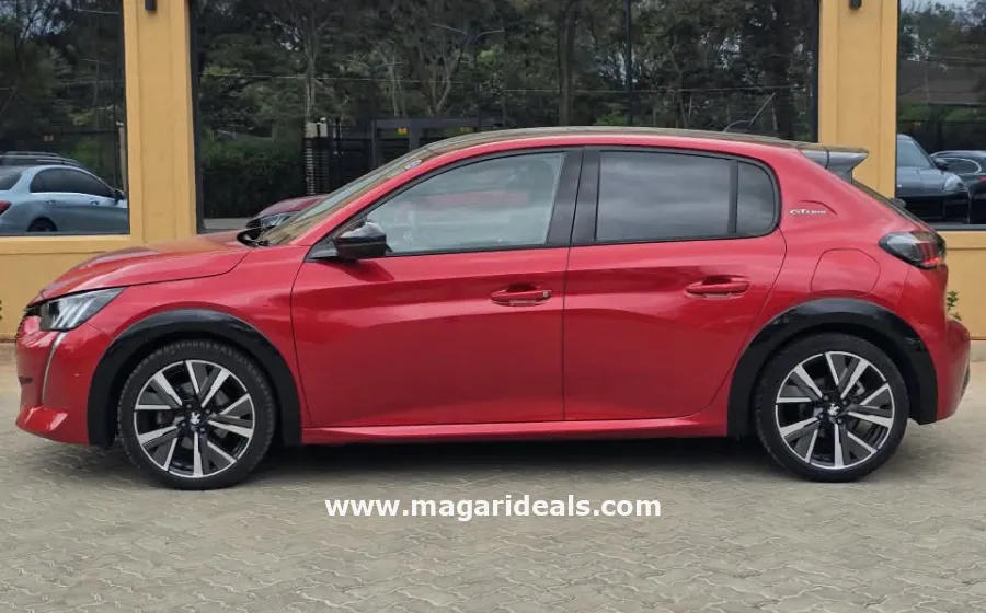 2020 Peugeot 208 GT Line – New Shape | Red & Black in Kenya for Sale | Magari Deals