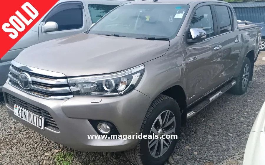 TOYOTA HILUX Invincible 2016 Manual in Kenya for Sale | Magari Deals