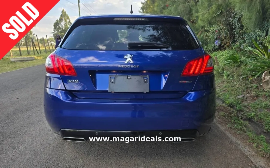 2017 PEUGEOT 308 GT Line in Nairobi Kenya in Kenya for Sale | Magari Deals