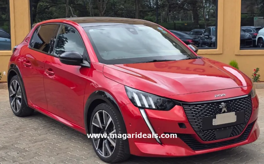 2020 Peugeot 208 GT Line – New Shape | Red & Black in Kenya for Sale | Magari Deals