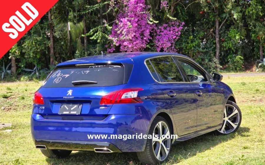 2017 PEUGEOT 308 GT Line in Nairobi Kenya in Kenya for Sale | Magari Deals