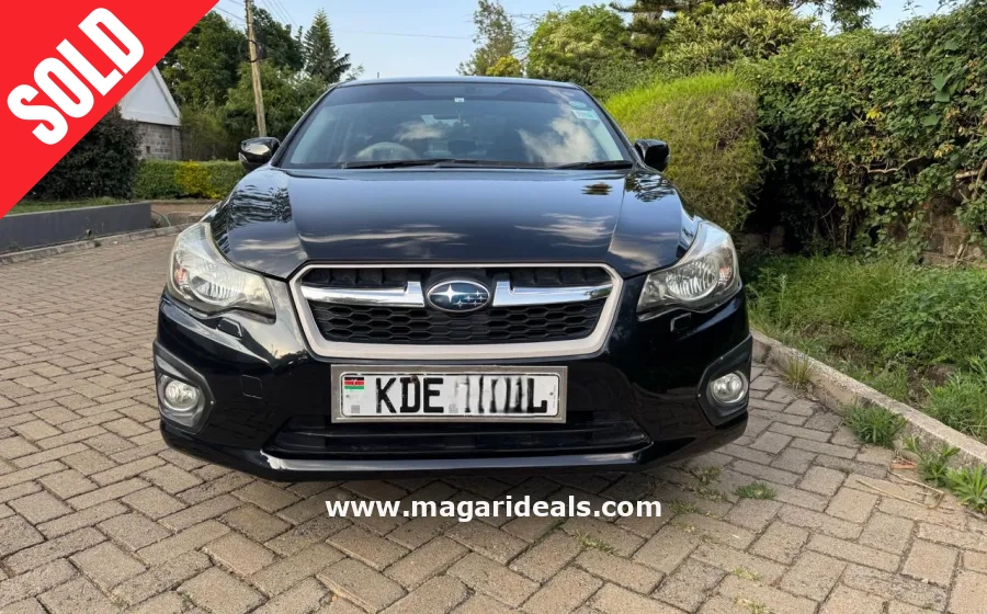 SUBARU IMPREZA G4 2014 MODEL in Kenya for Sale | Magari Deals