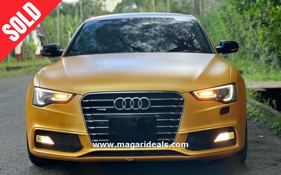 2016 AUDI A5 2.0T Quattro sline in Kenya for Sale | Magari Deals
