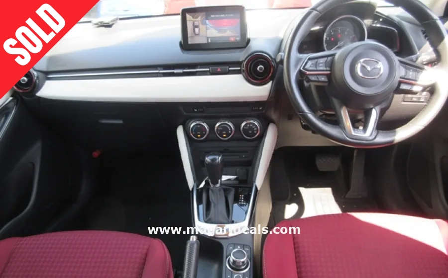MAZDA DEMIO 2018 Noble Crimson in Kenya for Sale in Kenya for Sale | Magari Deals
