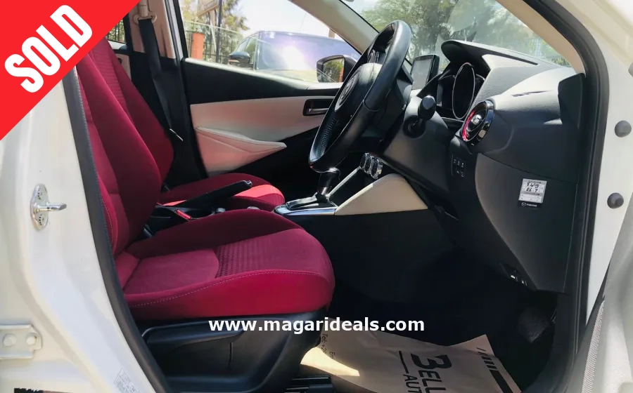 MAZDA DEMIO 2018 Noble Crimson in Kenya for Sale in Kenya for Sale | Magari Deals