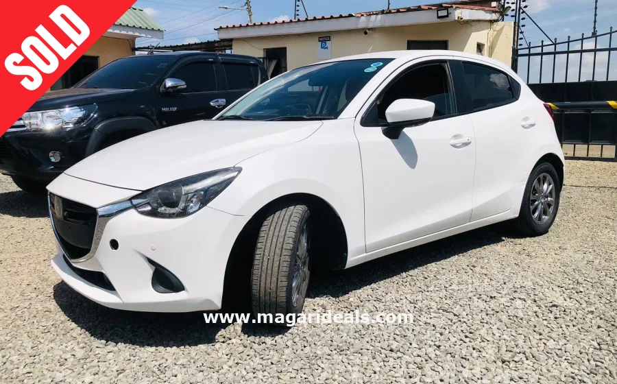 MAZDA DEMIO 2018 Noble Crimson in Kenya for Sale in Kenya for Sale | Magari Deals