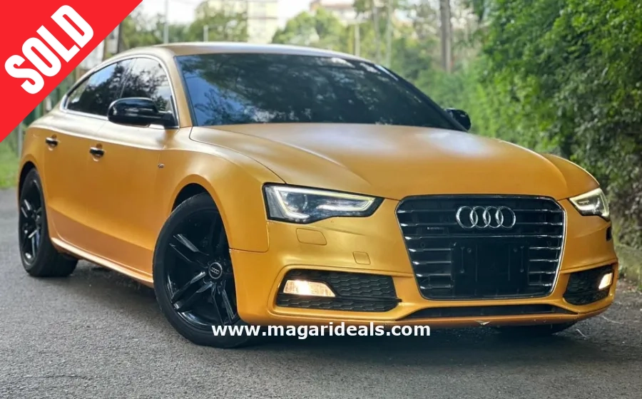 2016 AUDI A5 2.0T Quattro sline in Kenya for Sale | Magari Deals