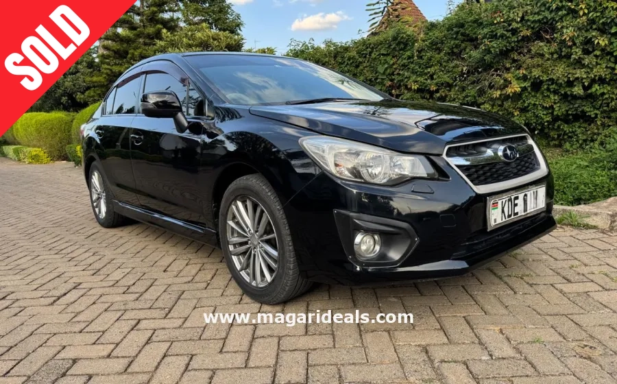 SUBARU IMPREZA G4 2014 MODEL in Kenya for Sale | Magari Deals