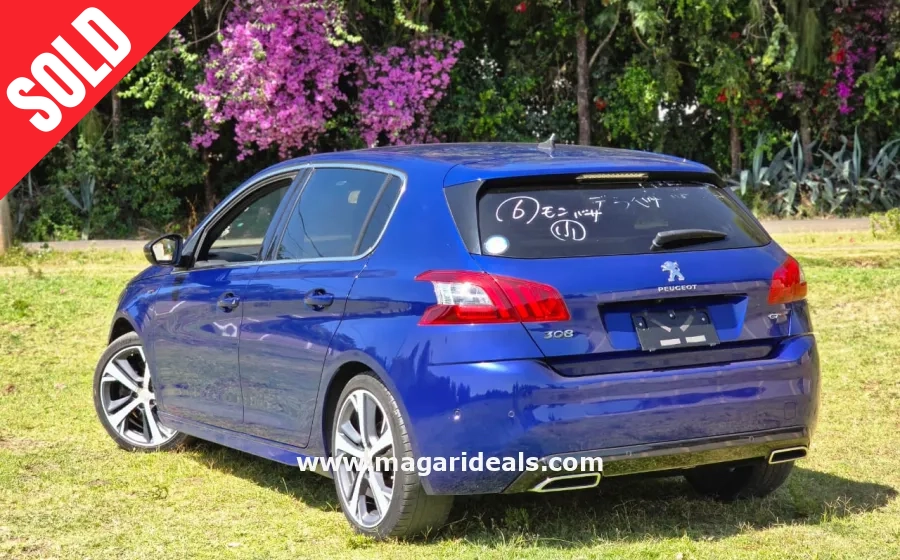 2017 PEUGEOT 308 GT Line in Nairobi Kenya in Kenya for Sale | Magari Deals