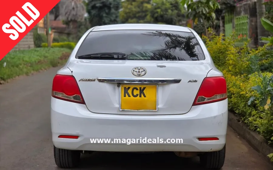 Toyota Allion in Nairobi 2009 model in Kenya for Sale | Magari Deals