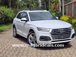 Find Audi SQ5 & RSQ5 prices in Kenya (KES 10M-25M). Compare new/used costs, V6 fuel economy (6-8 km/l), and avoid 4 critical scams. Get loan rates (18%) + trusted sellers.