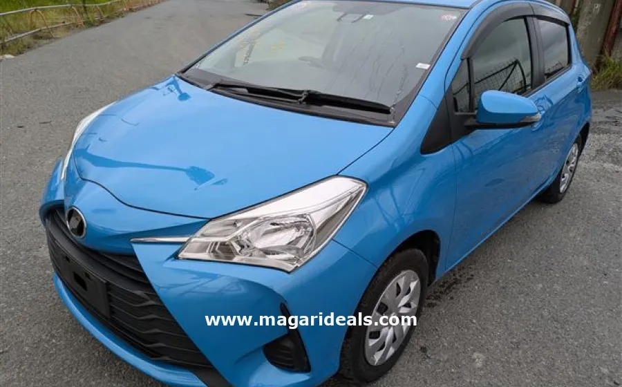 2018 Toyota Vitz 990cc Blue in Color in Kenya for Sale | Magari Deals