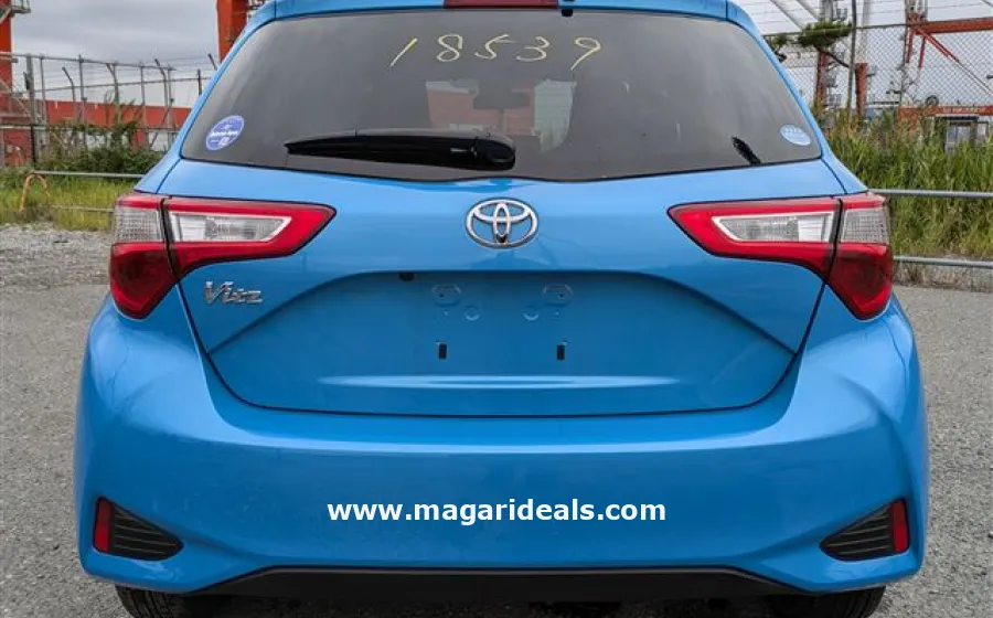 2018 Toyota Vitz 990cc Blue in Color in Kenya for Sale | Magari Deals