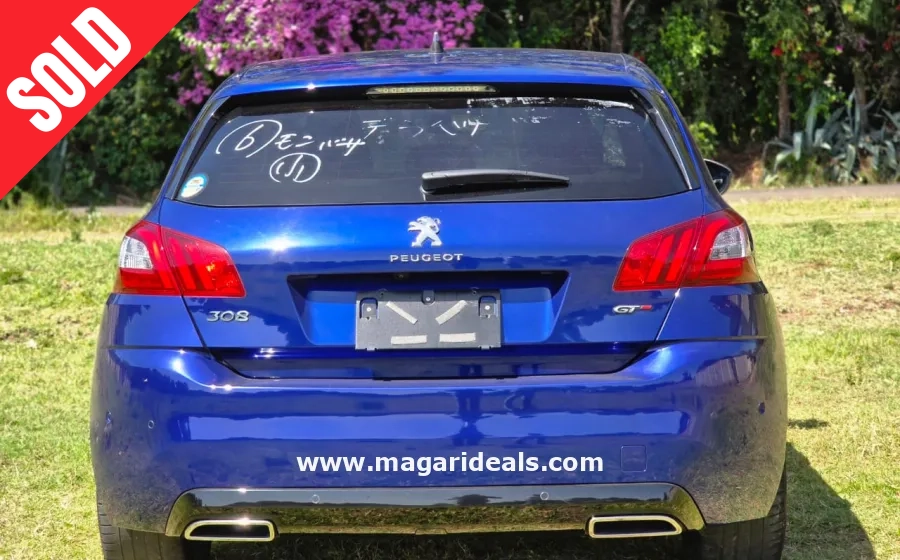 2017 PEUGEOT 308 GT Line in Nairobi Kenya in Kenya for Sale | Magari Deals