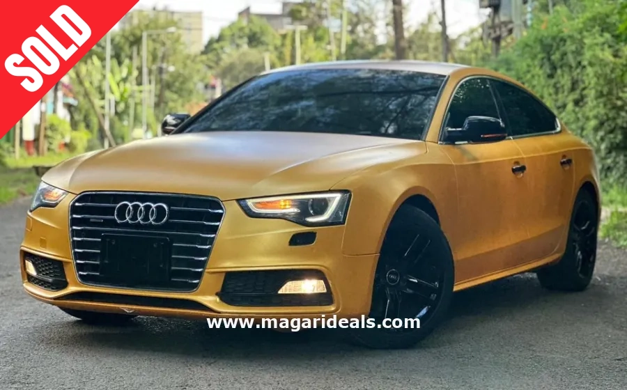 2016 AUDI A5 2.0T Quattro sline in Kenya for Sale | Magari Deals