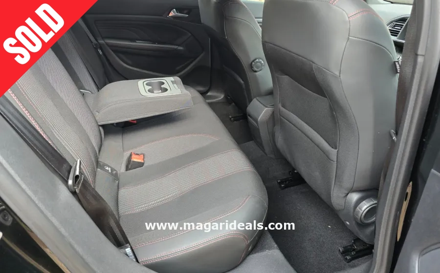 PEUGEOT 308 GT Line 2017 model Black in Kenya for Sale | Magari Deals