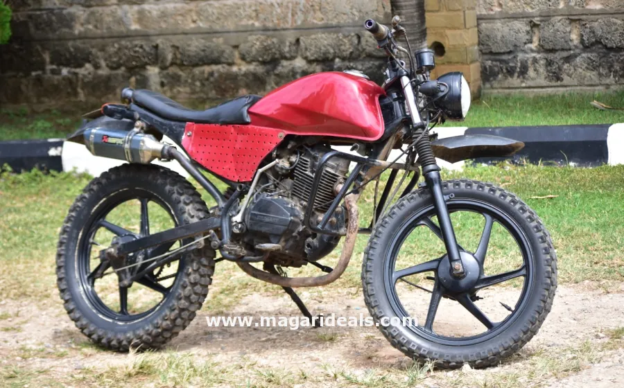 Customs Scrambler Motorbike in Kenya for Sale | Magari Deals
