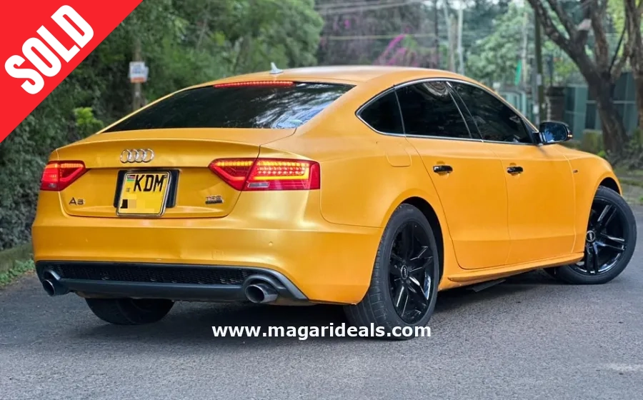 2016 AUDI A5 2.0T Quattro sline in Kenya for Sale | Magari Deals