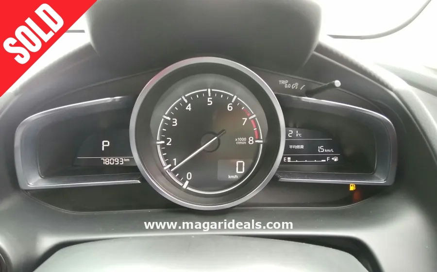 MAZDA DEMIO 2018 Noble Crimson in Kenya for Sale in Kenya for Sale | Magari Deals