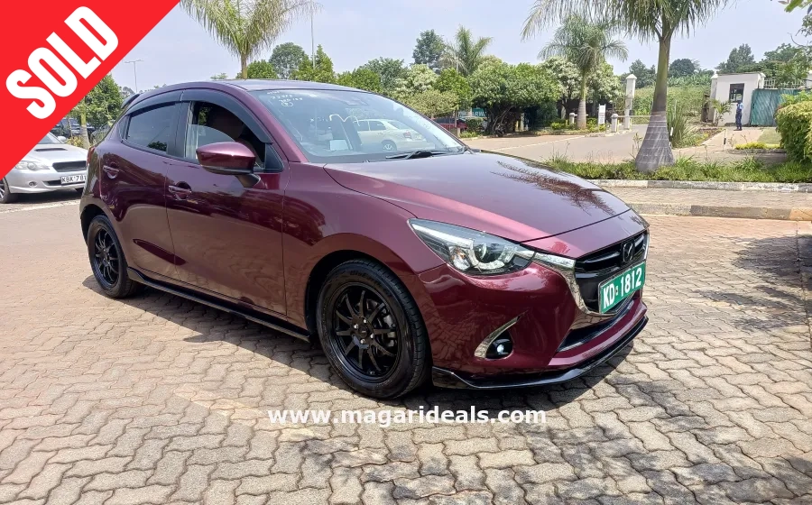 Mazda Demio XD Beige Interior in Kenya for Sale | Magari Deals