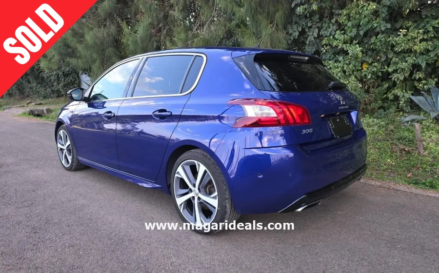 2017 PEUGEOT 308 GT Line in Nairobi Kenya in Kenya for Sale | Magari Deals