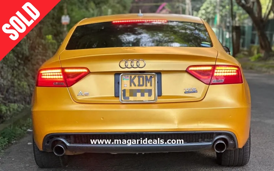 2016 AUDI A5 2.0T Quattro sline in Kenya for Sale | Magari Deals
