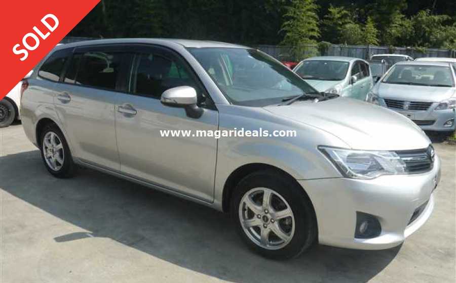 Toyota Corolla Fielder - Manual Transmission for Sale | Magari Deals