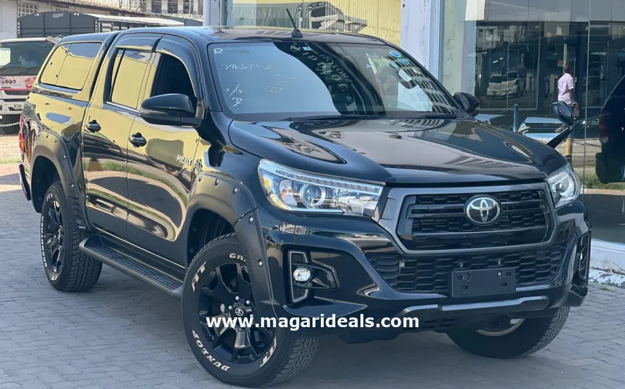 TOYOTA HILUX DC 2019 Covered Body 2400cc Black in Kenya for Sale | Magari Deals