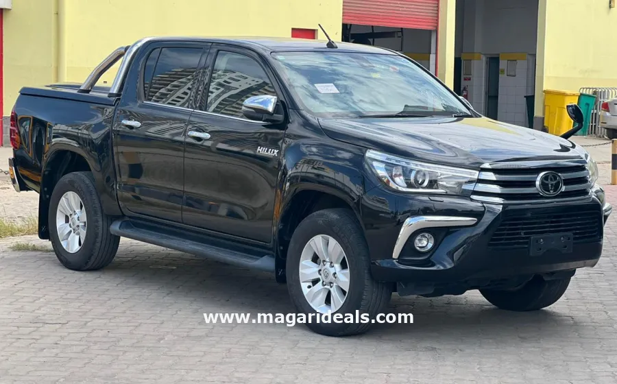 TOYOTA HILUX DC 2018 Model 2400cc Black in Kenya for Sale | Magari Deals