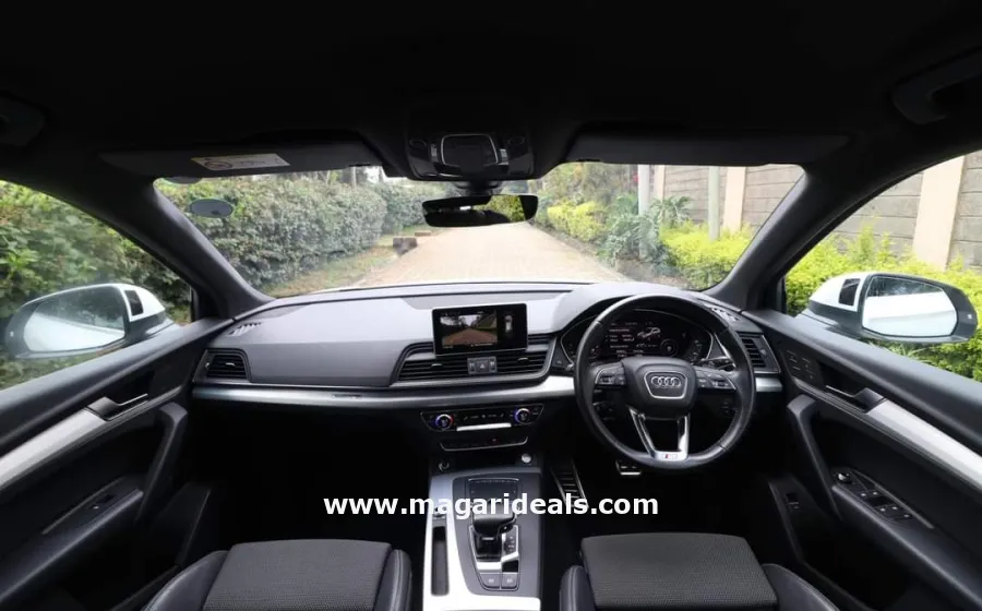AUDI Q5 QUATTRO S-LINE White 2018 in Kenya for Sale | Magari Deals